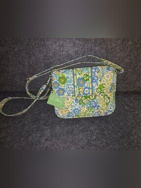 Vera Bradley Quilted Floral Crossbody English Meadow